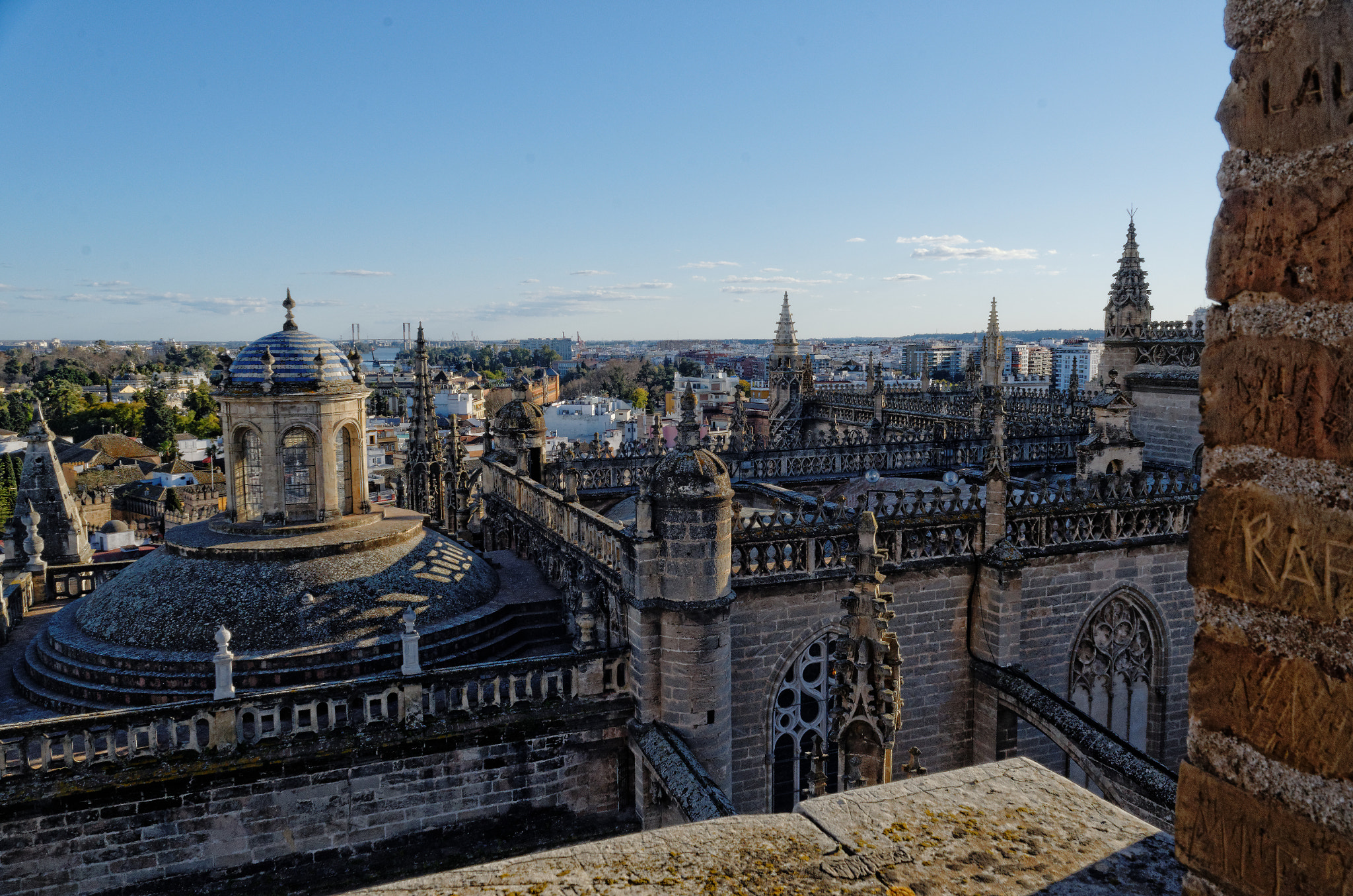 Nikon D7000 + Sigma 18-125mm F3.8-5.6 DC HSM sample photo. View from la giralda photography