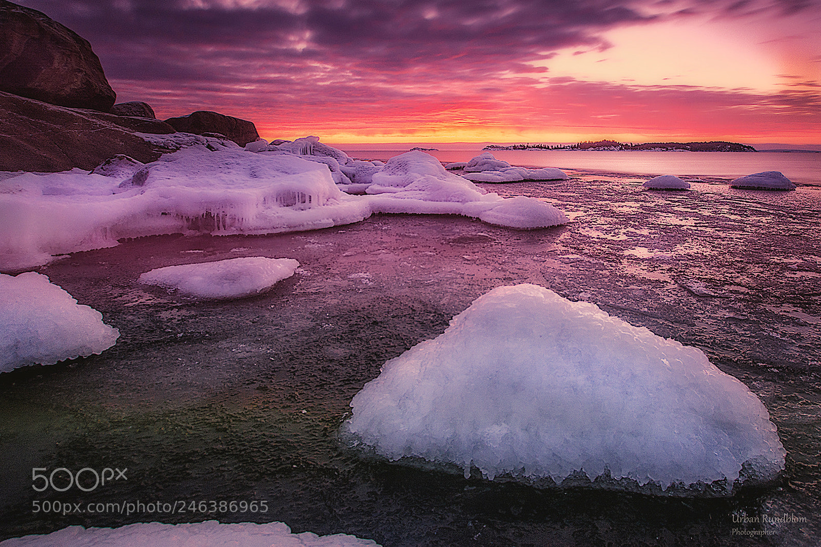 Nikon D7100 sample photo. Icy morning photography