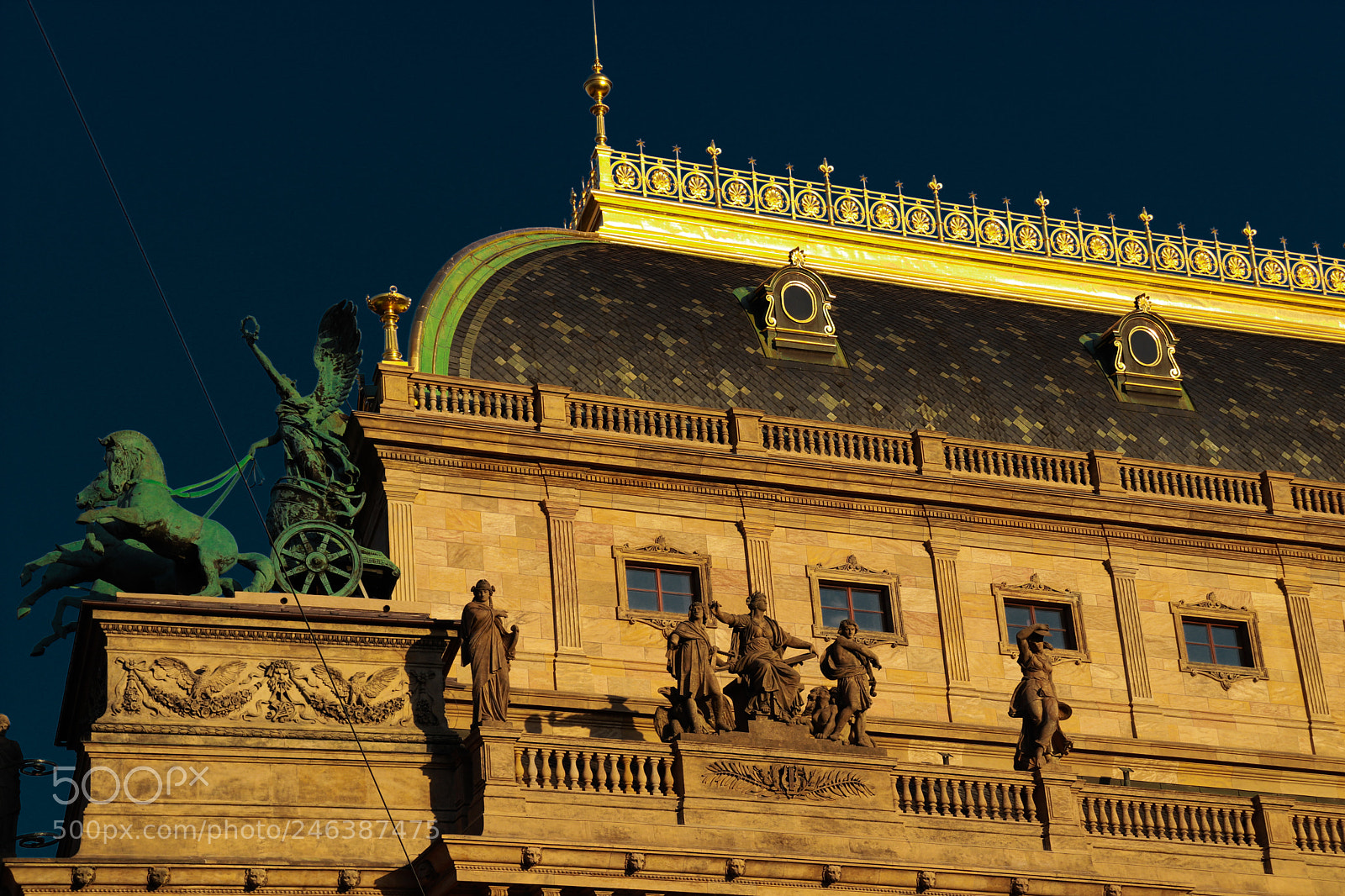 Canon EOS 200D (EOS Rebel SL2 / EOS Kiss X9) sample photo. National theater- prague photography