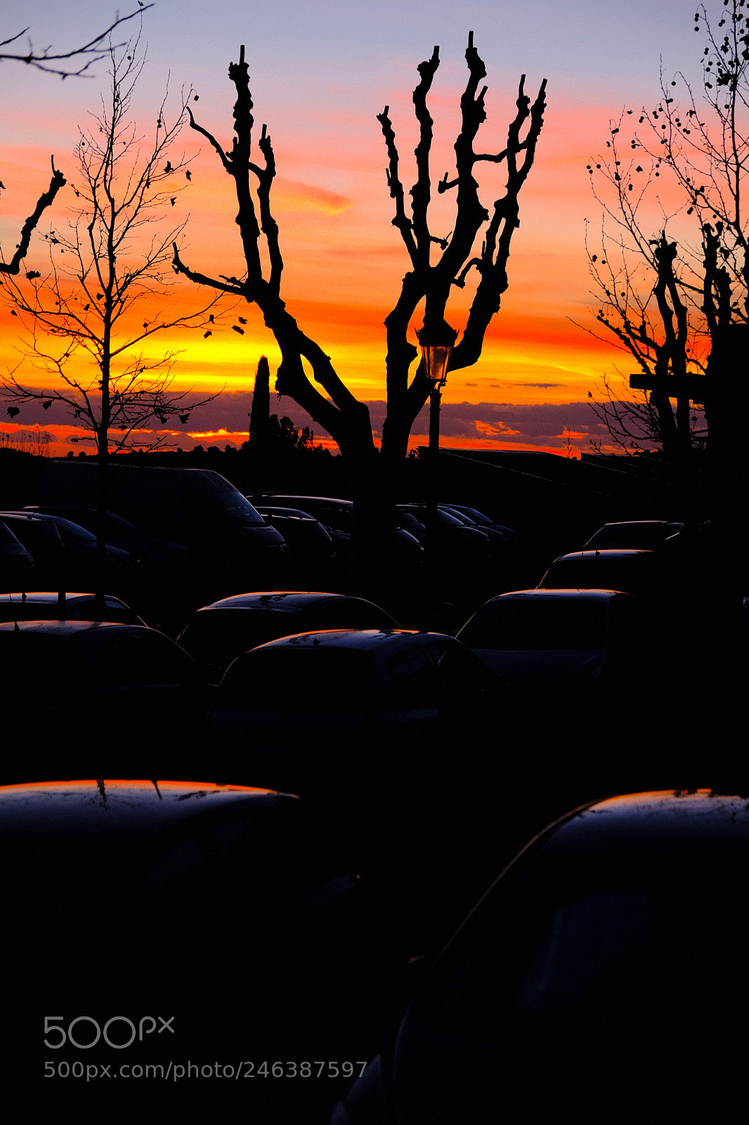 Fujifilm X-T2 sample photo. Amazing sunset @ eguilles, provence photography