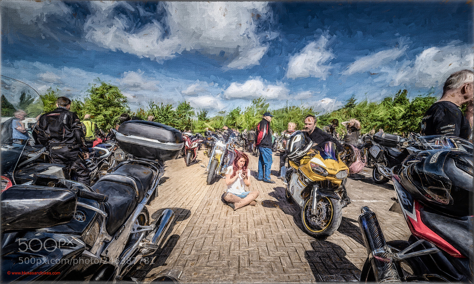 Olympus OM-D E-M1 Mark II sample photo. The bike run photography
