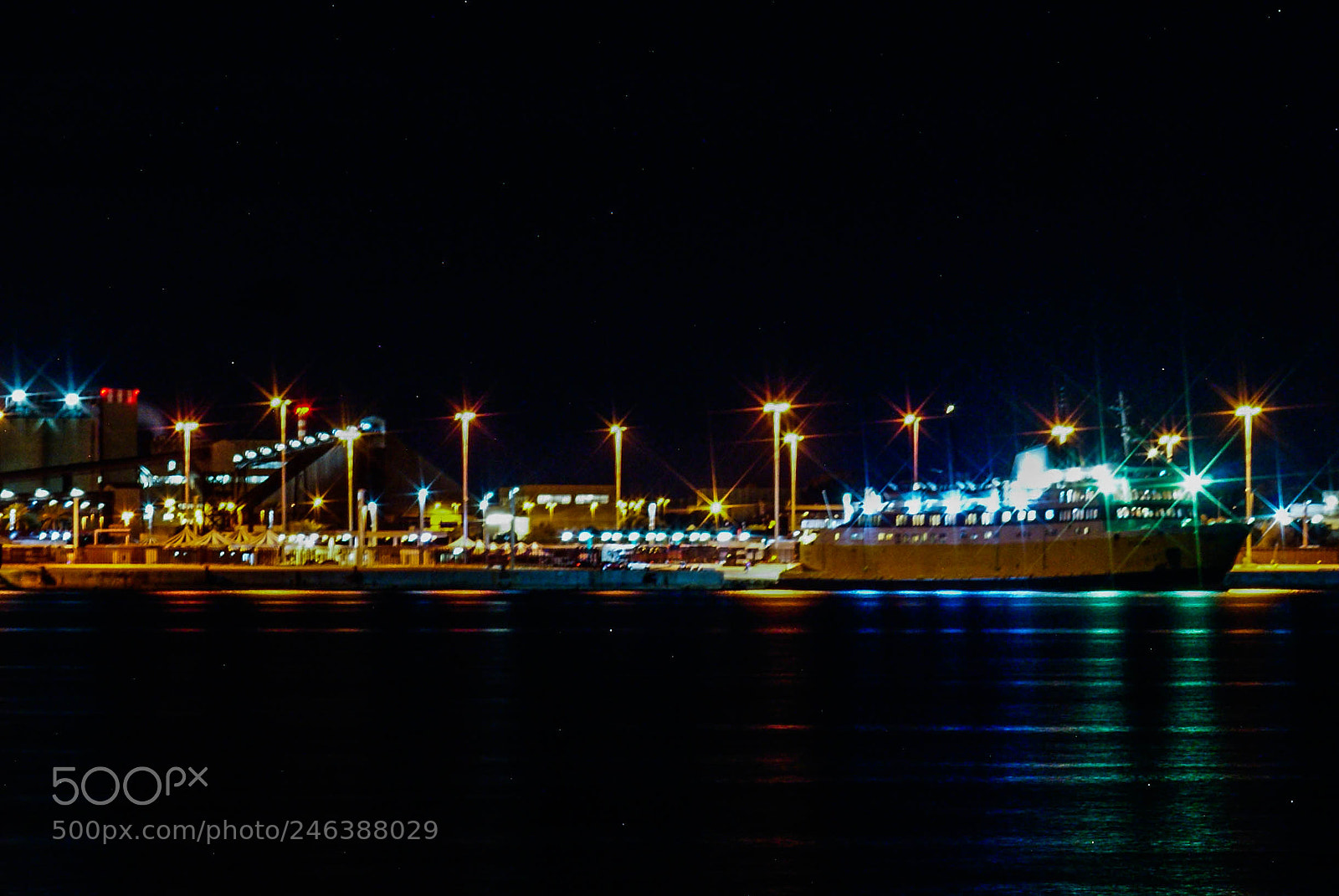 Sony Alpha DSLR-A200 sample photo. Industrial light photography