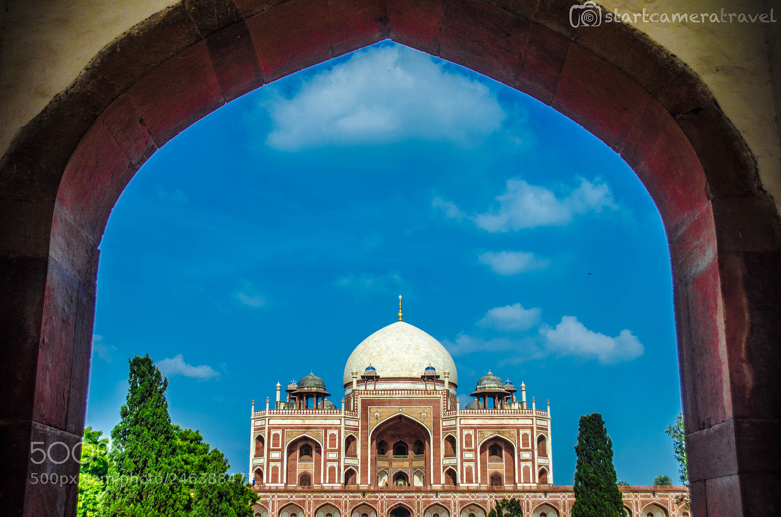 Nikon D5100 sample photo. Humayun's tomb photography