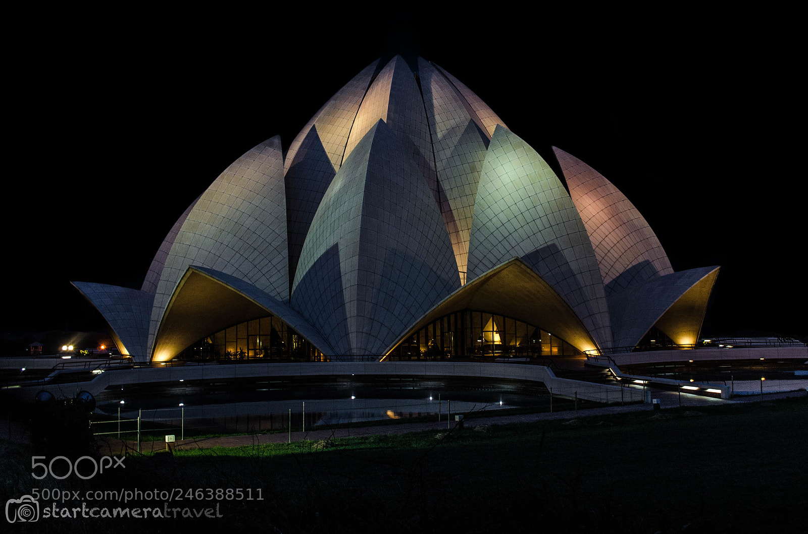Nikon D5100 sample photo. Lotus temple photography