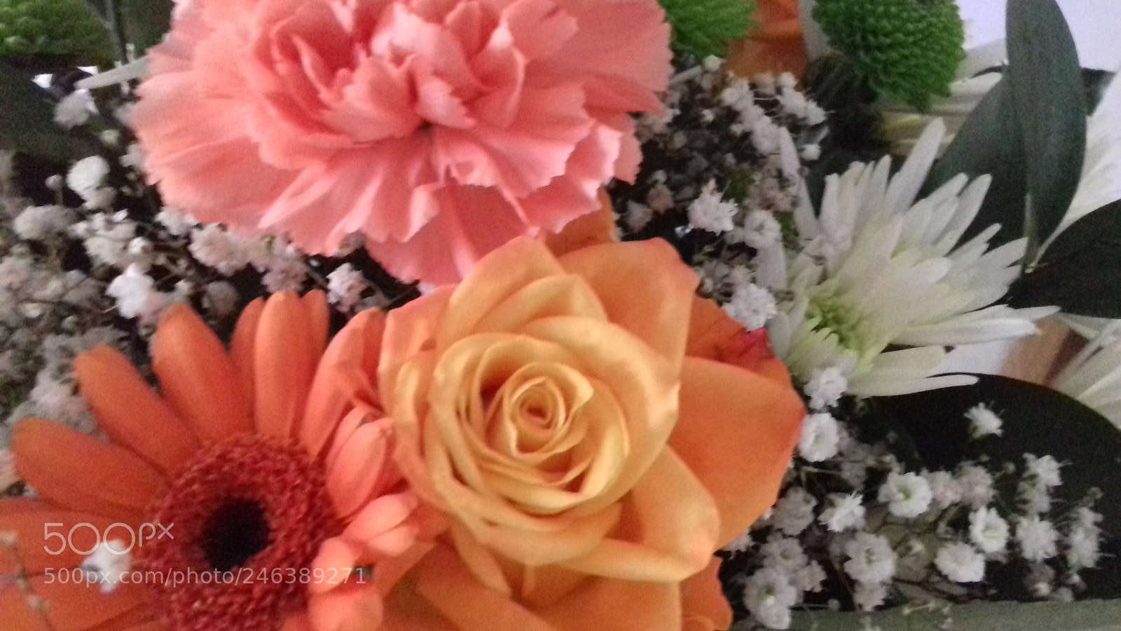 Samsung Galaxy J3(2016) sample photo. Bouquet of flowers photography