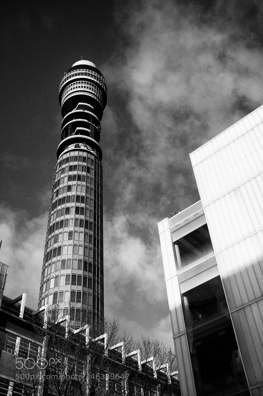 Fujifilm FinePix X100 sample photo. Bt tower photography