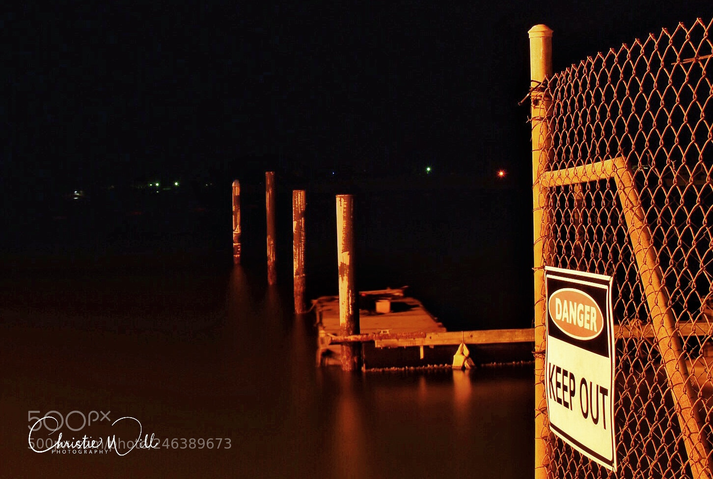 Nikon D5500 sample photo. Danger by the water photography