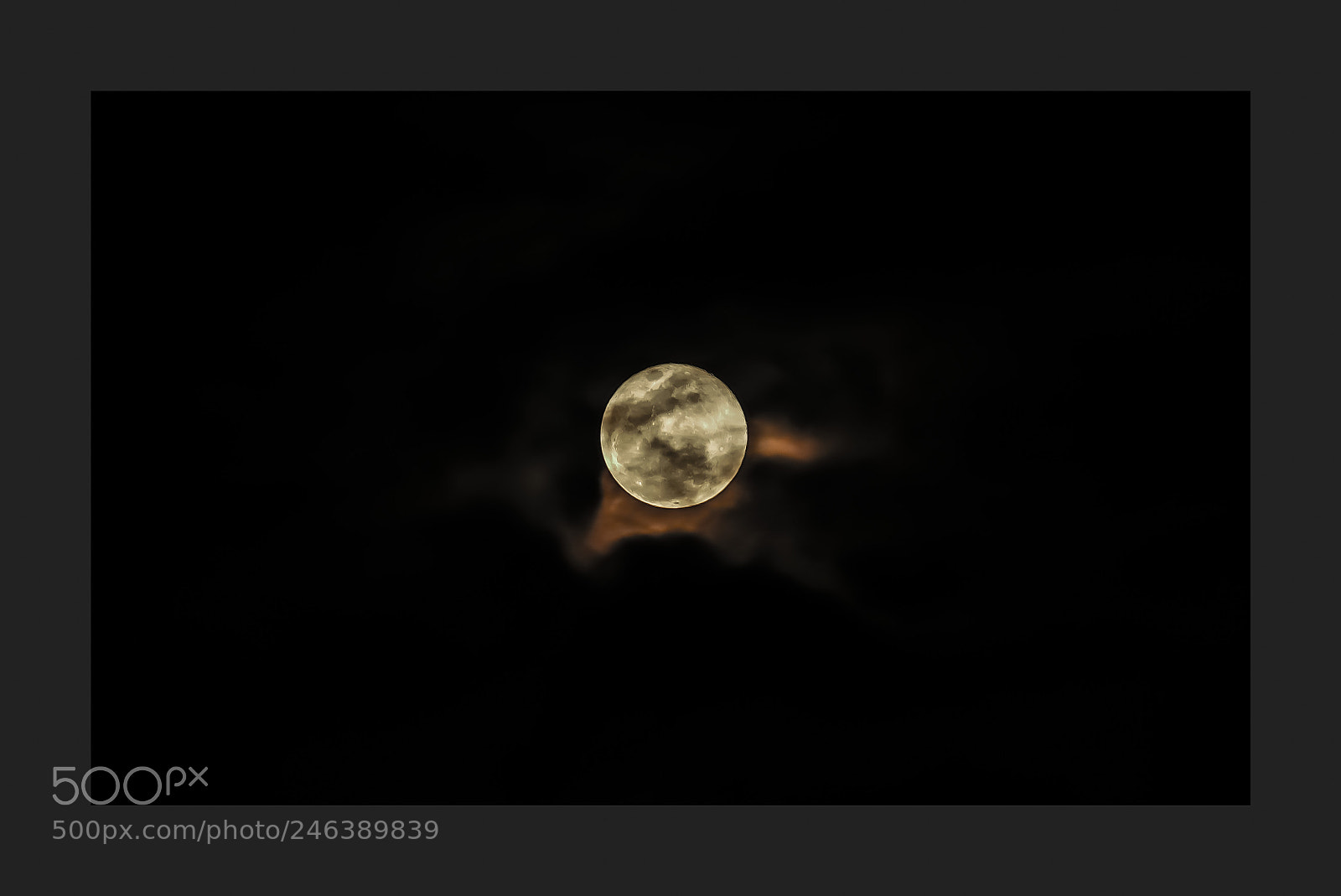 Sony a7S sample photo. Moonlight photography