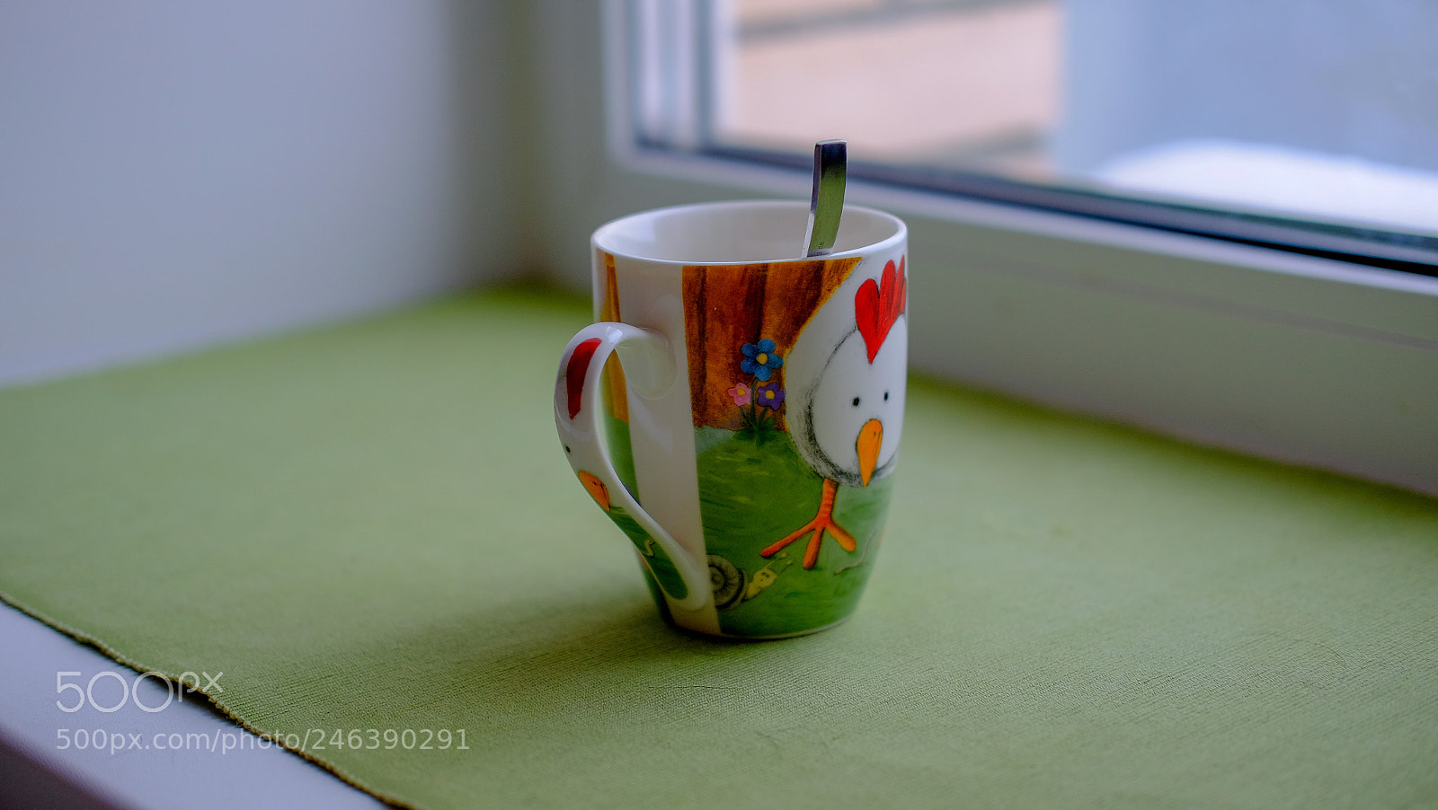 Fujifilm X-T10 sample photo. Mug and spoon photography