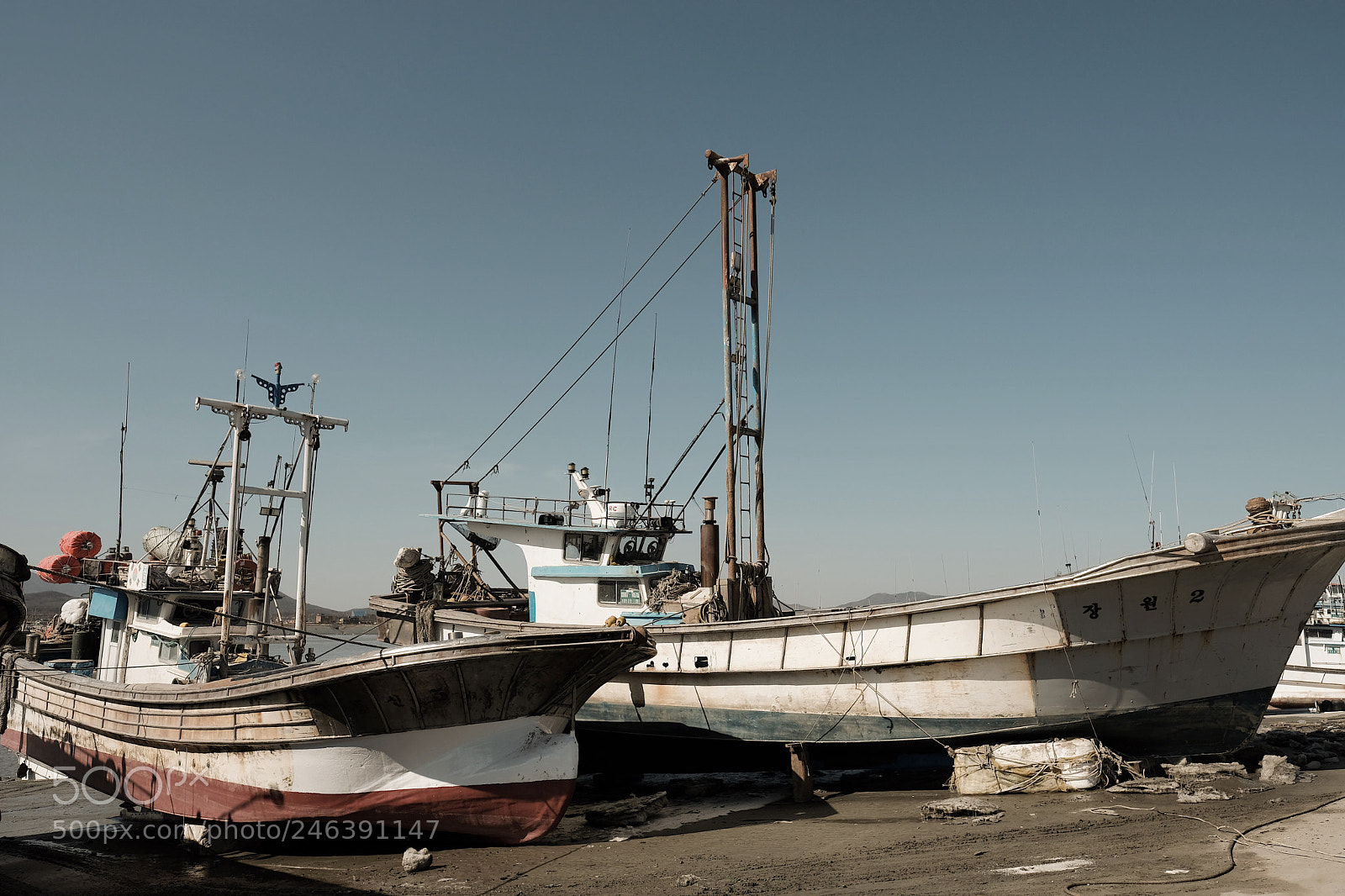 Fujifilm X-T2 sample photo. Fishing boats photography