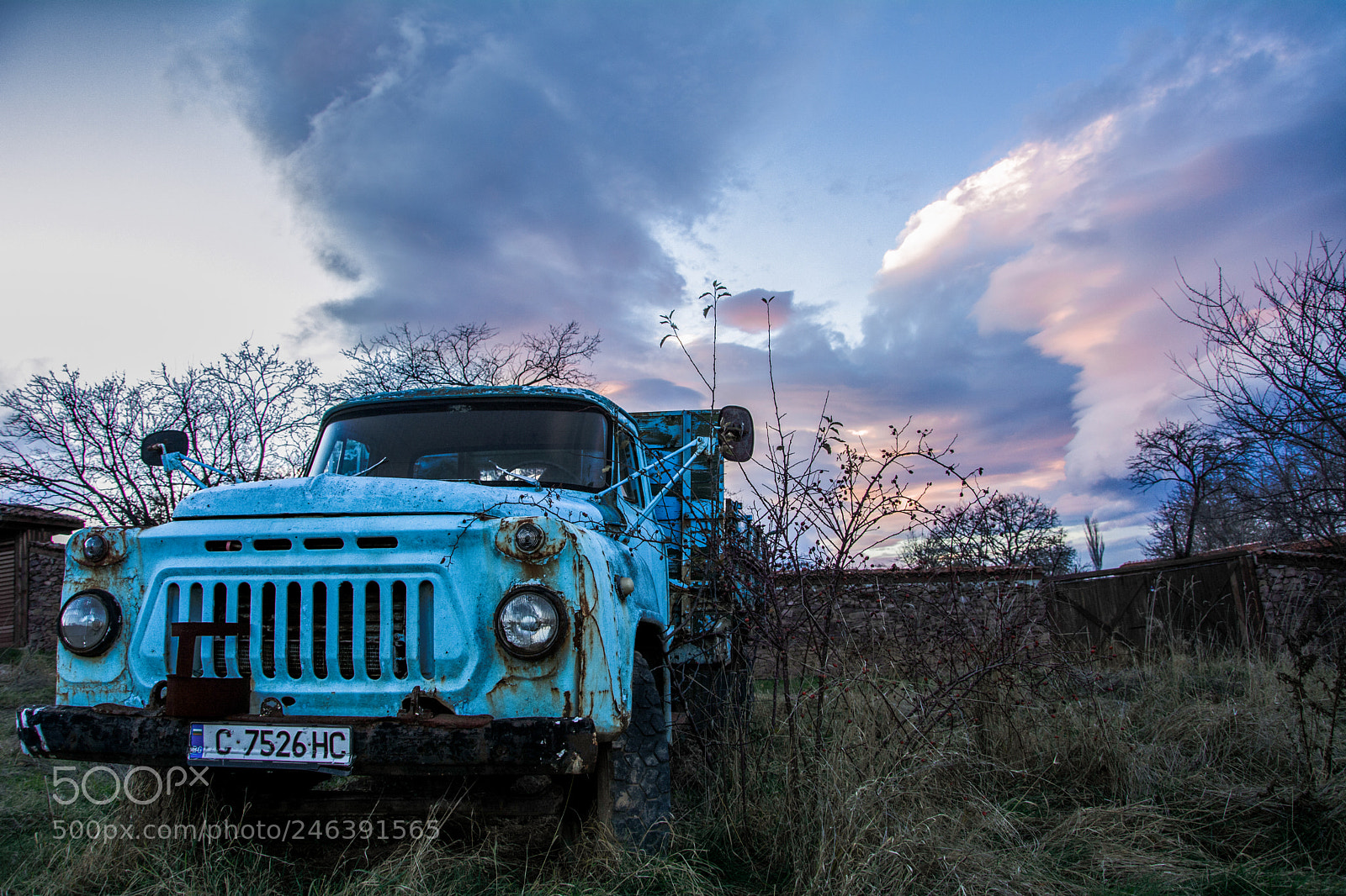 Nikon D7100 sample photo. Old truck photography