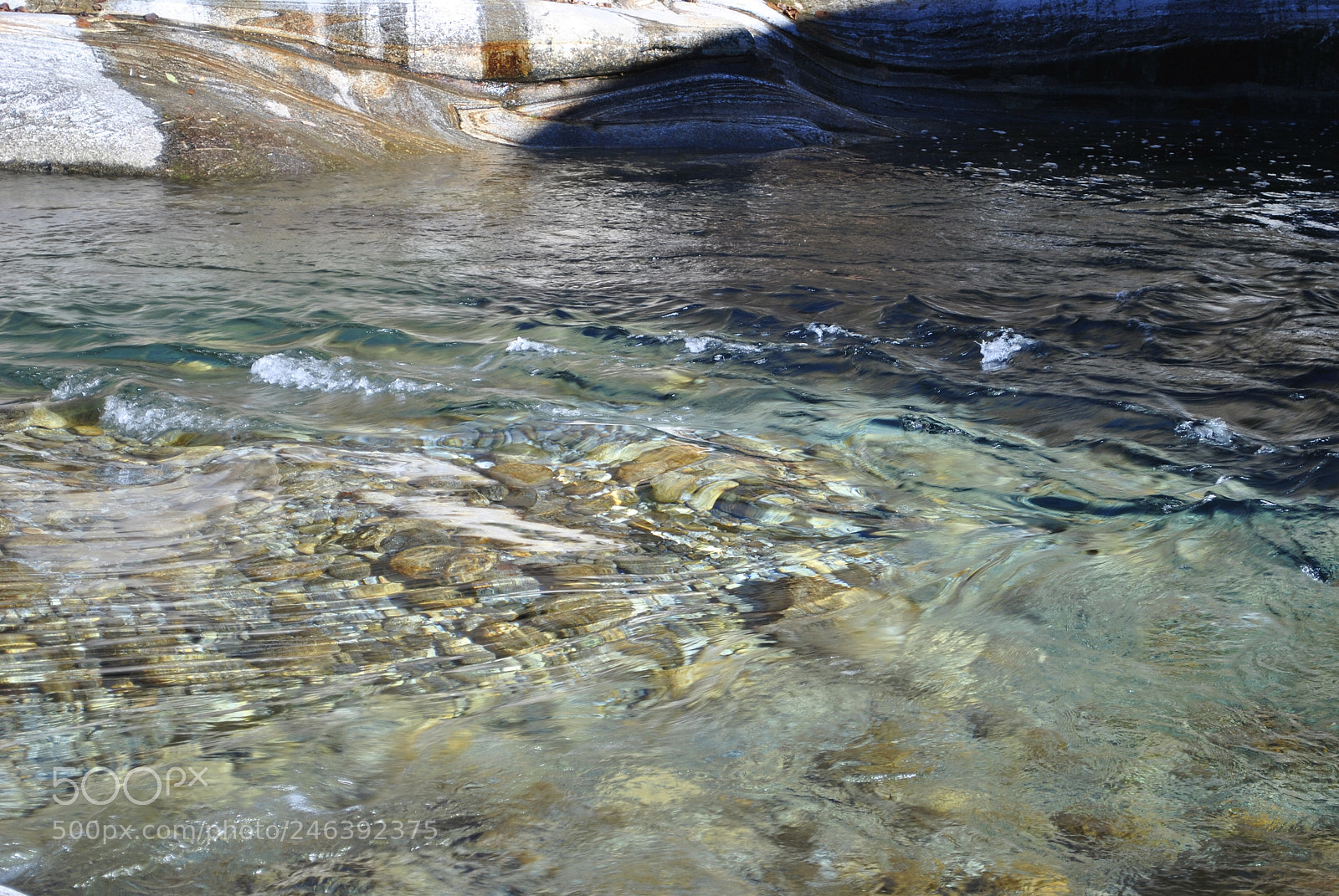 Nikon D3000 sample photo. Der fluss im tessin. photography