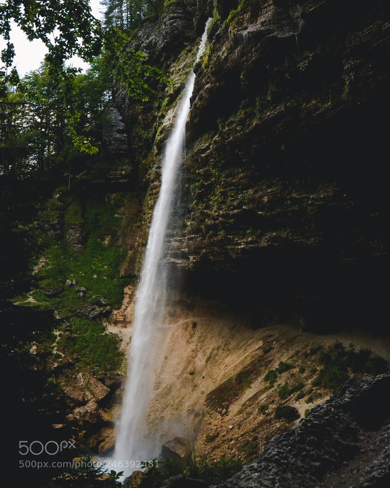 Nikon D3100 sample photo. Waterfall photography