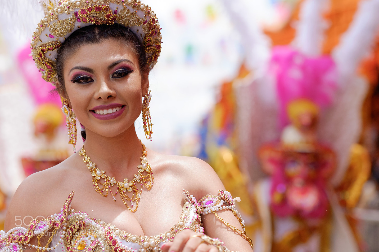 Fujifilm X-E2 sample photo. Morenada in oruro carnival photography