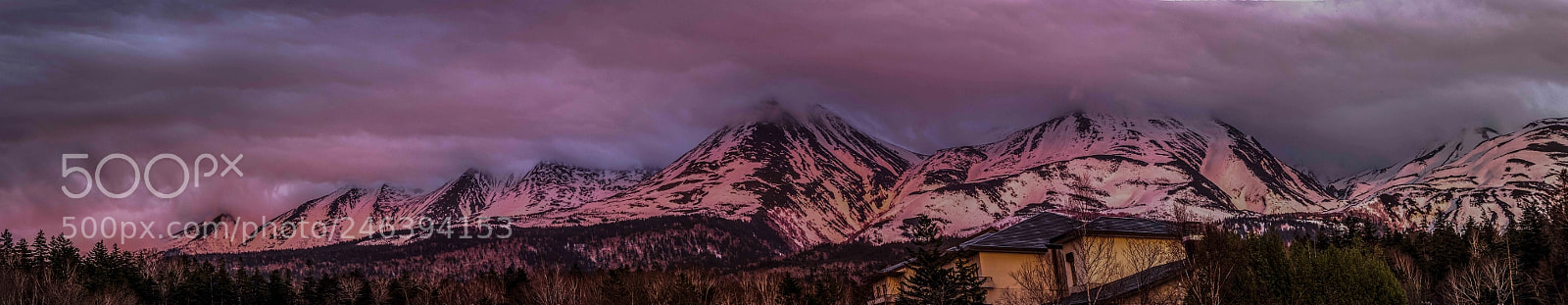 Olympus OM-D E-M5 II sample photo. Snow mountain in hokkaido photography