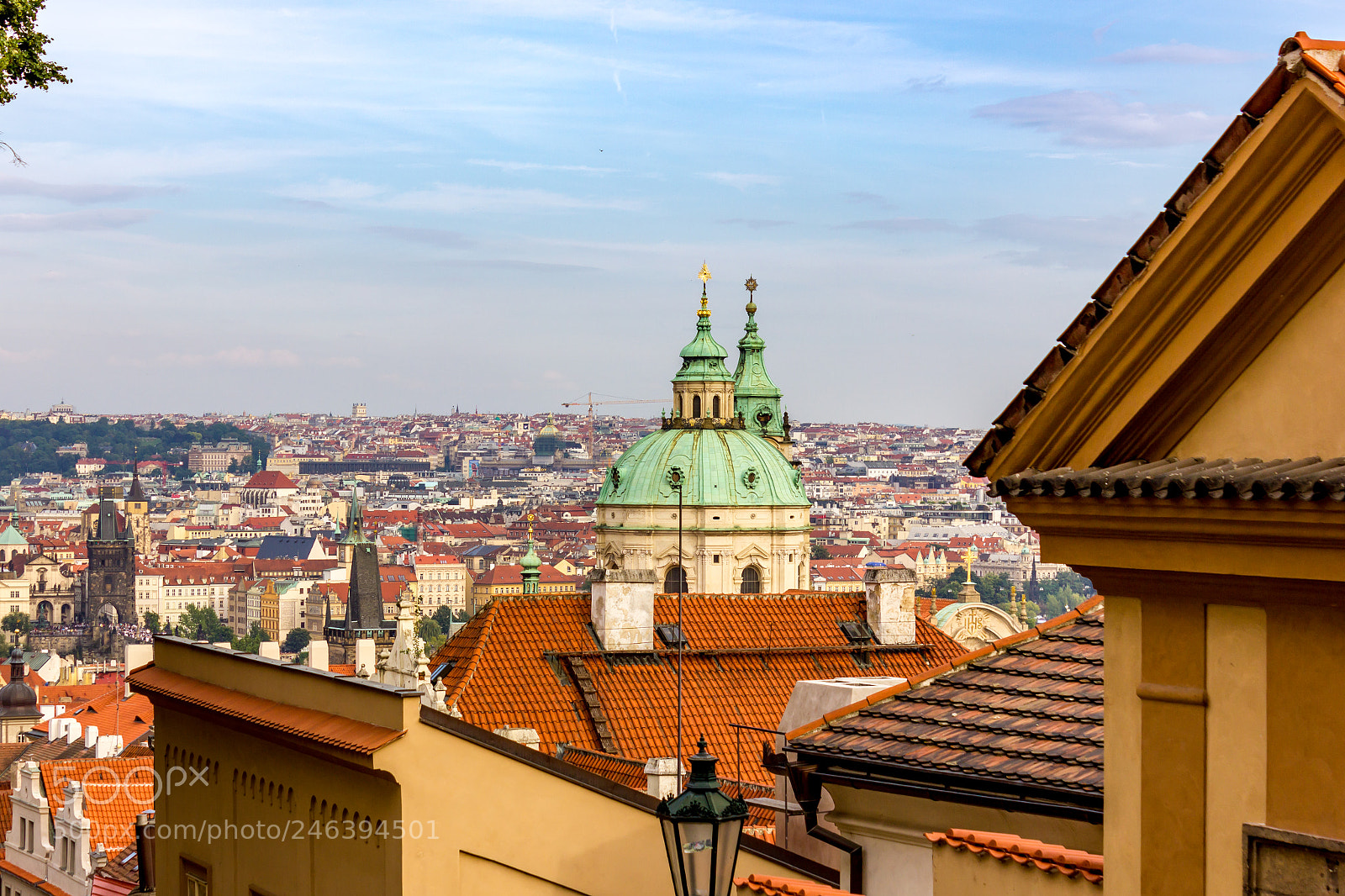 Canon EOS 550D (EOS Rebel T2i / EOS Kiss X4) sample photo. Above prague photography