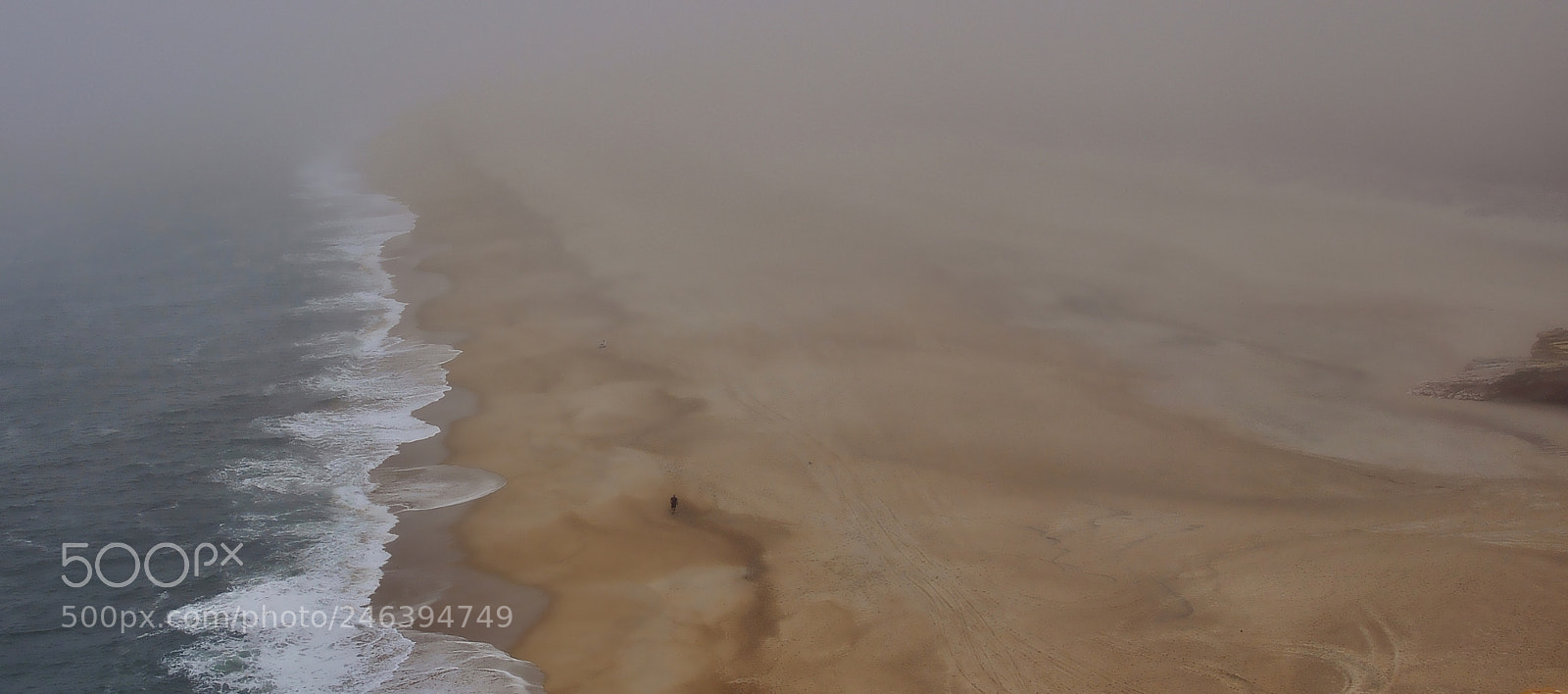 Nikon D90 sample photo. Between sea and fog photography