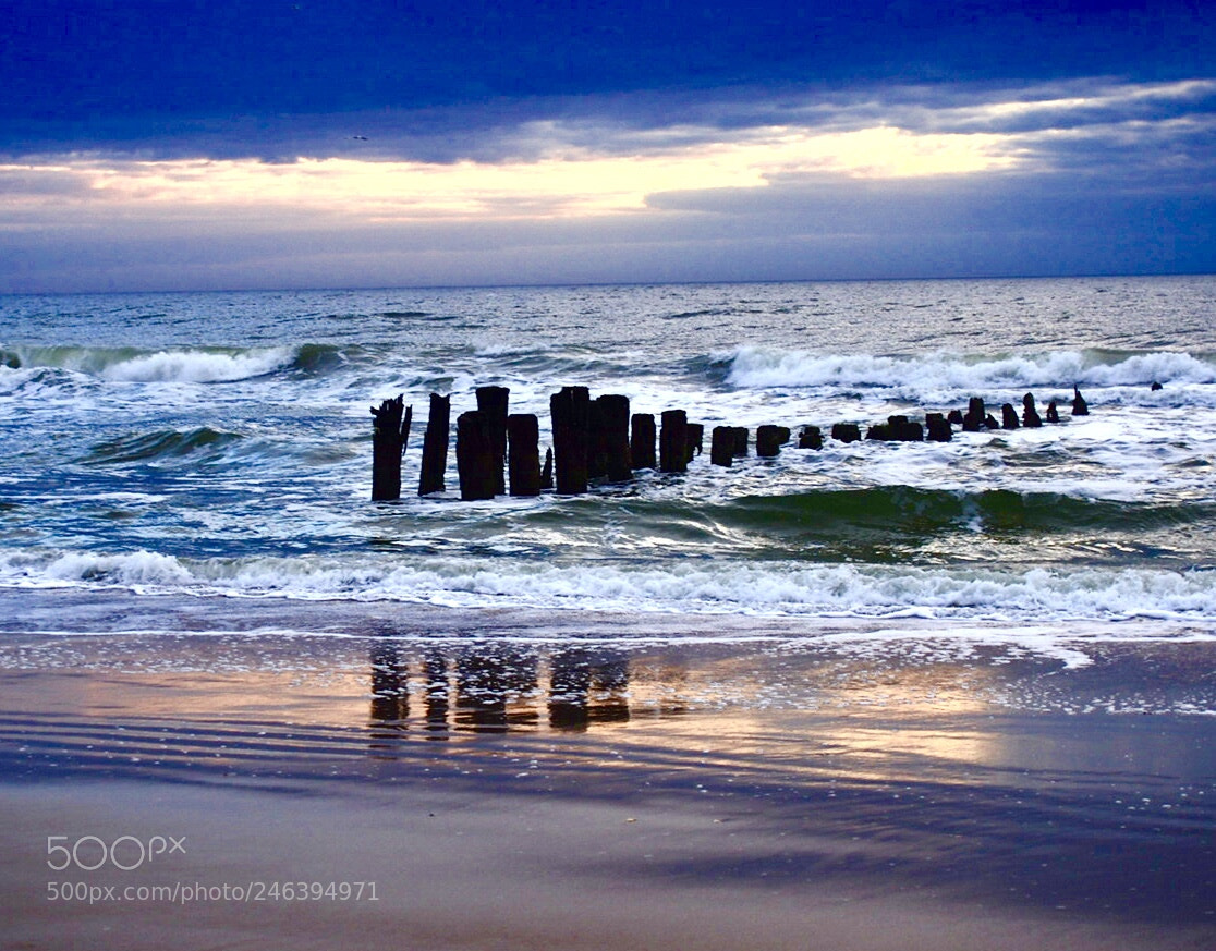 Olympus PEN E-PL6 sample photo. Winter ocean scene photography