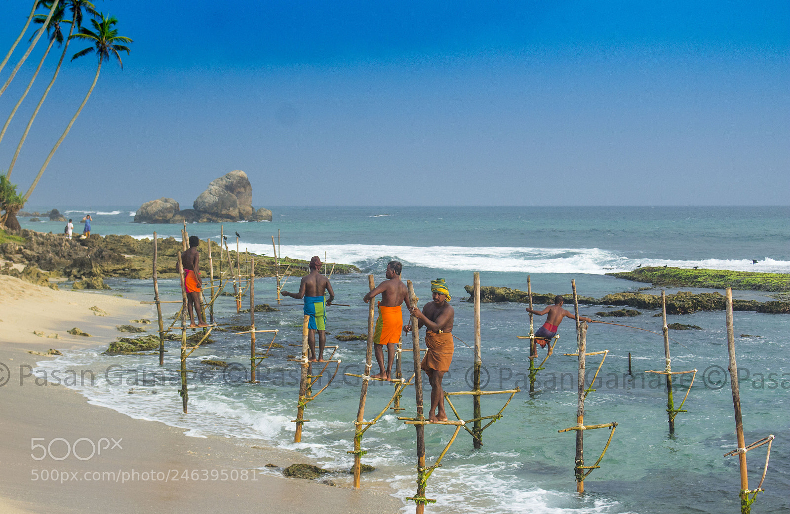 Canon EOS 700D (EOS Rebel T5i / EOS Kiss X7i) sample photo. Stilt fishermen photography