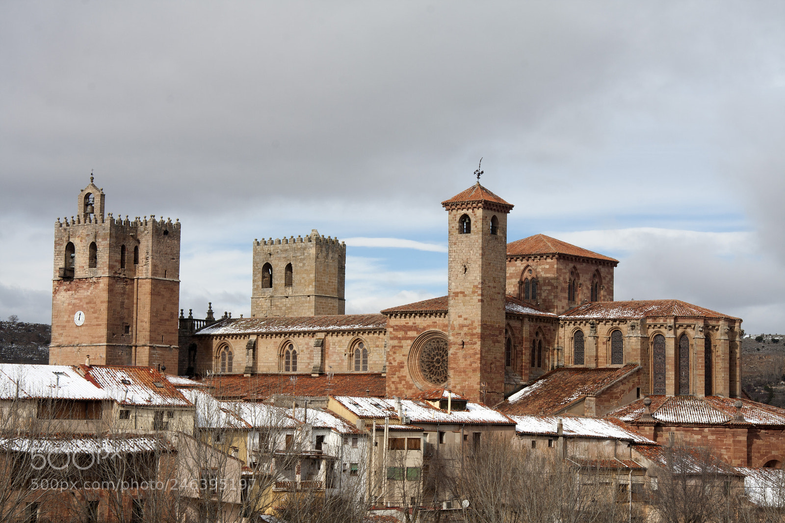 Canon EOS 40D sample photo. Sig enza guadalajara-spain catedral photography