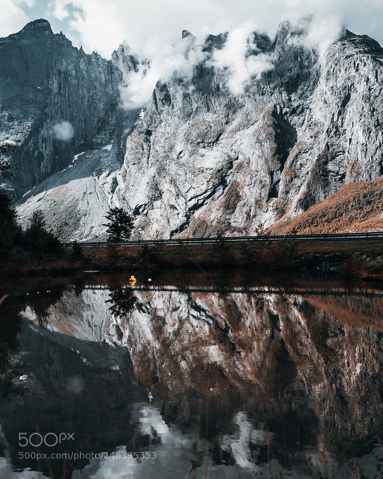 Fujifilm X-T2 sample photo. Troll wall in norway photography