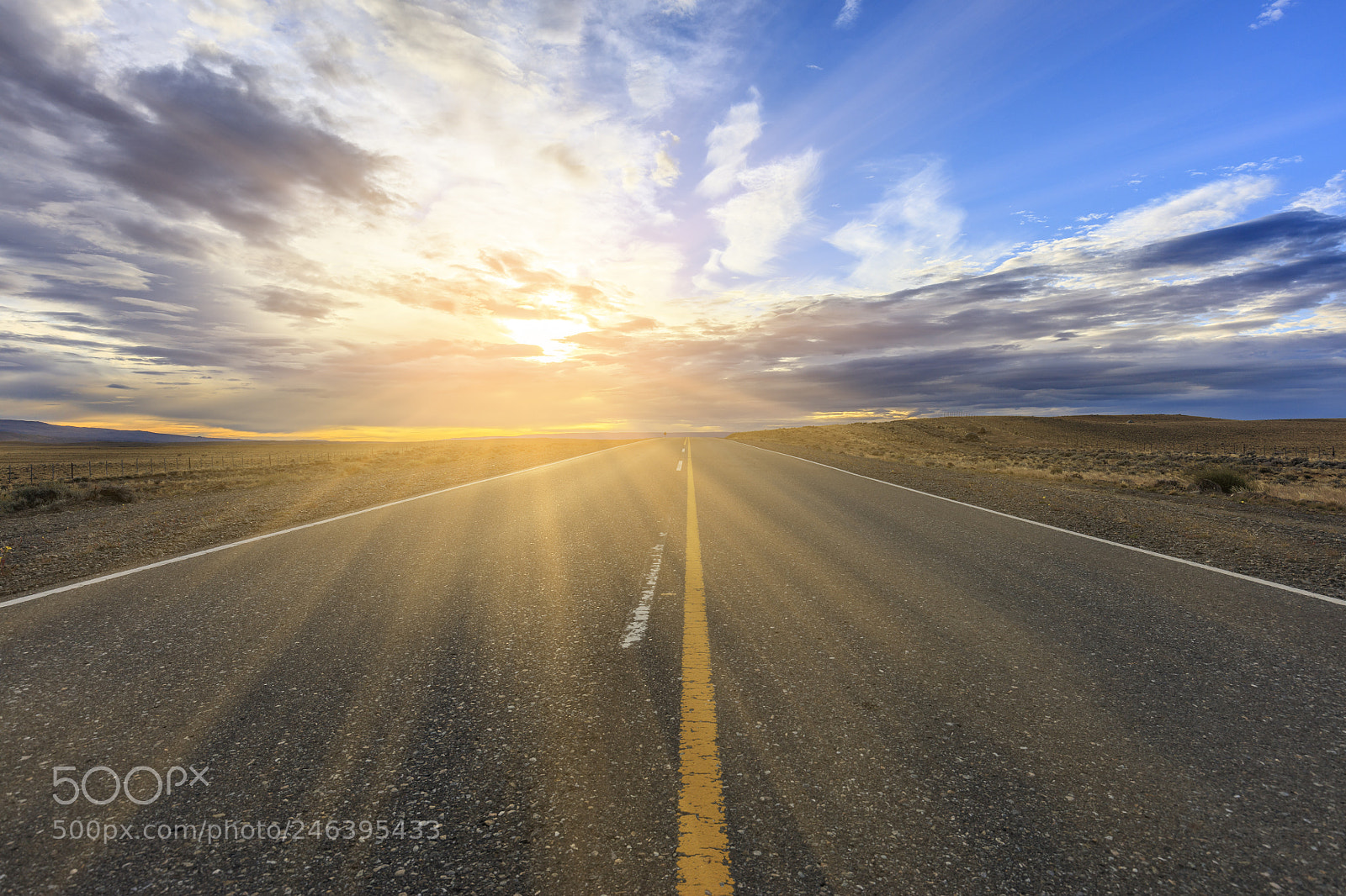 Canon EOS 5DS sample photo. Road towards the sun photography