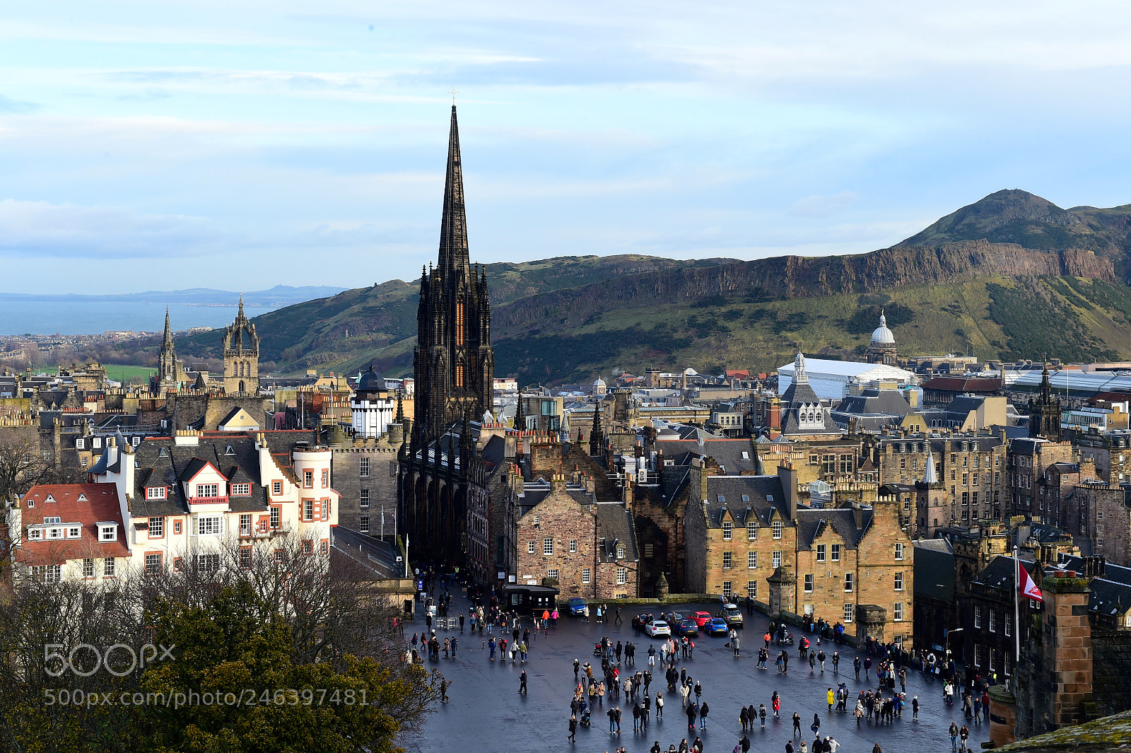Nikon D4S sample photo. Evaluated view of edinburgh photography