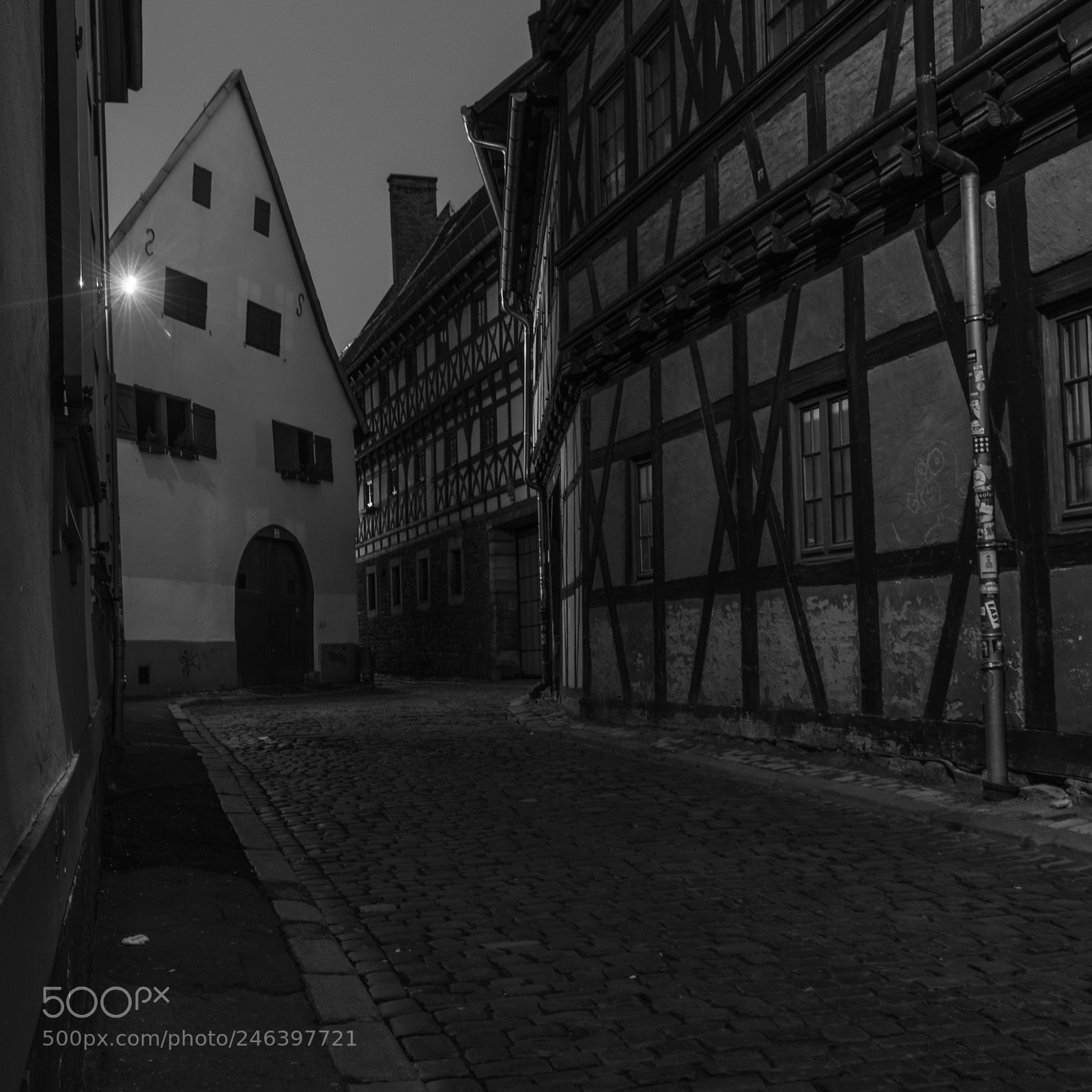 Nikon D600 sample photo. Roofless house by night photography