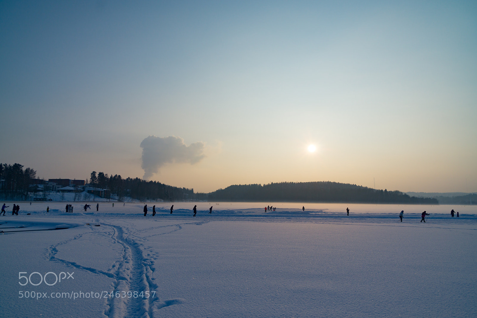 Sony a6000 sample photo. Finnish winter photography