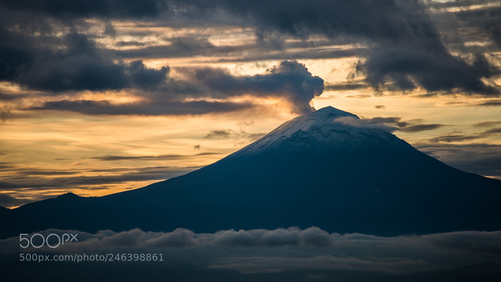 Nikon D750 sample photo. Popocatepetl volcano photography