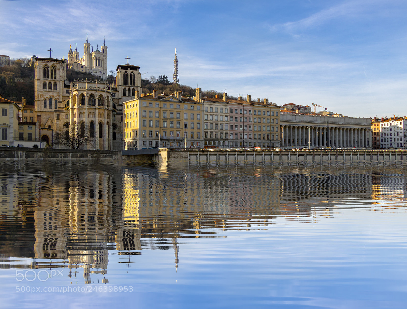 Canon EOS 750D (EOS Rebel T6i / EOS Kiss X8i) sample photo. Lyon carte postale photography