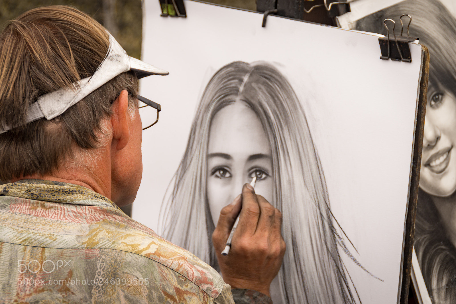 Nikon D7200 sample photo. Painter photography