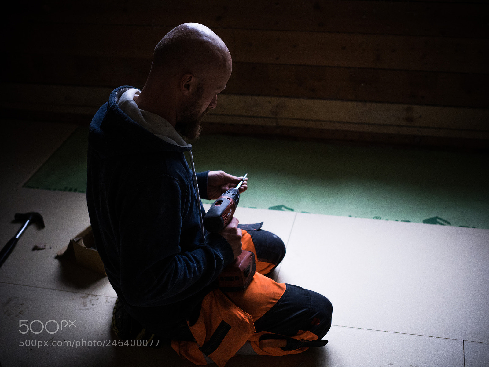 Panasonic Lumix DMC-GX85 (Lumix DMC-GX80 / Lumix DMC-GX7 Mark II) sample photo. Praying monk photography