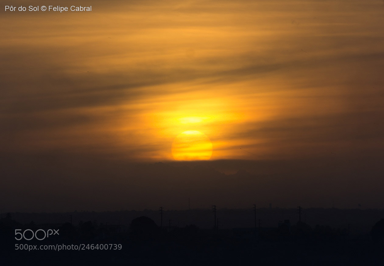 Canon EOS 600D (Rebel EOS T3i / EOS Kiss X5) sample photo. Por do sol photography