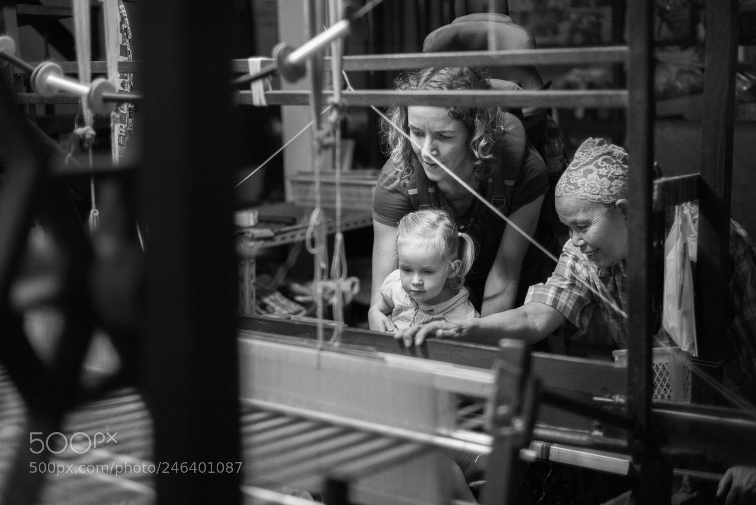 Leica M (Typ 262) sample photo. First weaving class photography