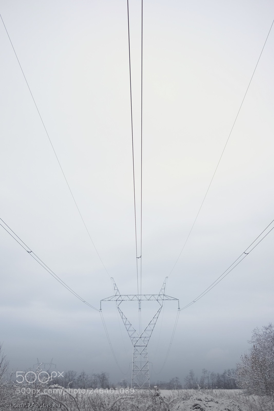 Fujifilm X-E2 sample photo. Power line photography