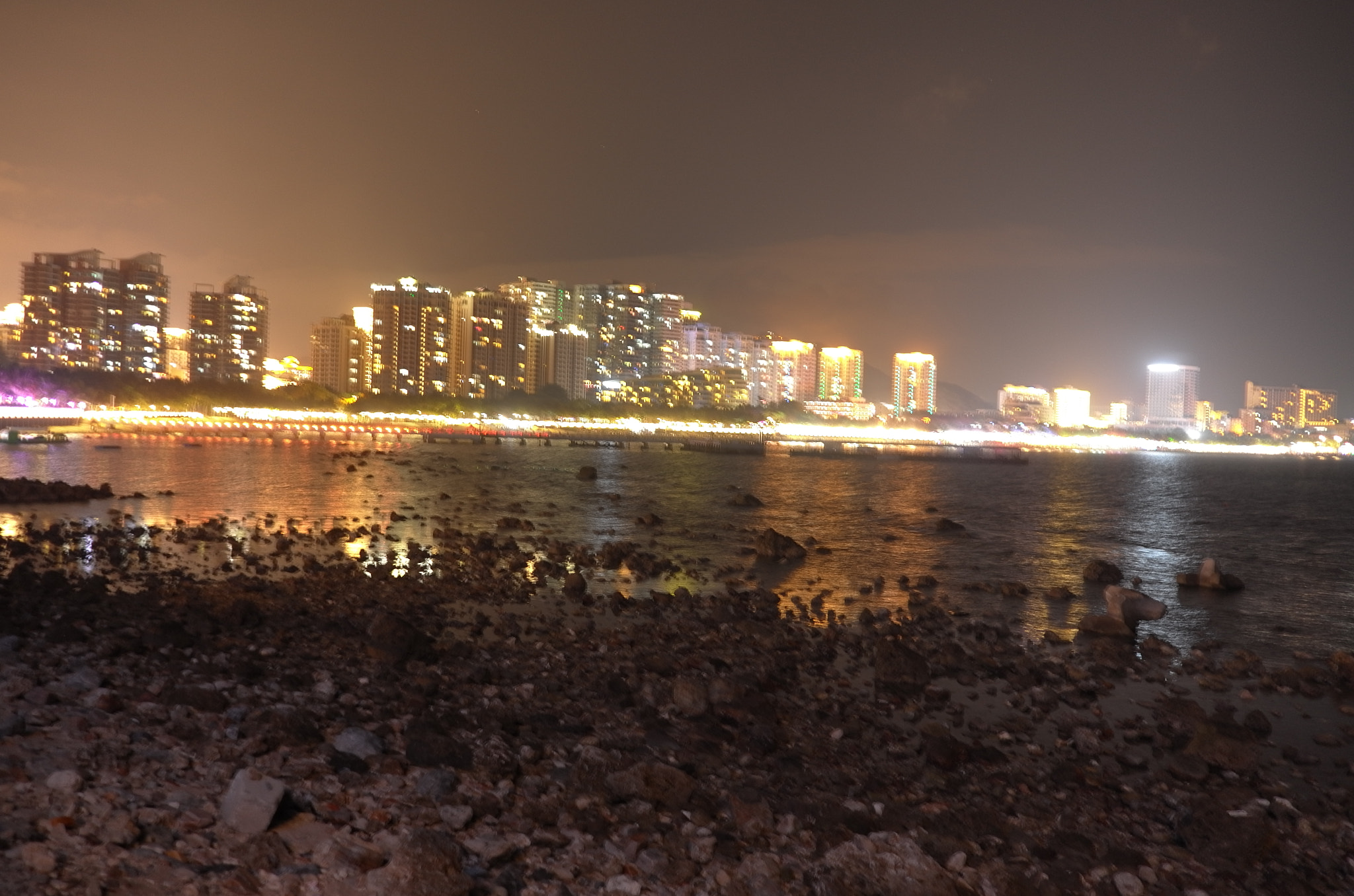 Leica X (Typ 113) sample photo. The city never falls asleep but the beach does. photography