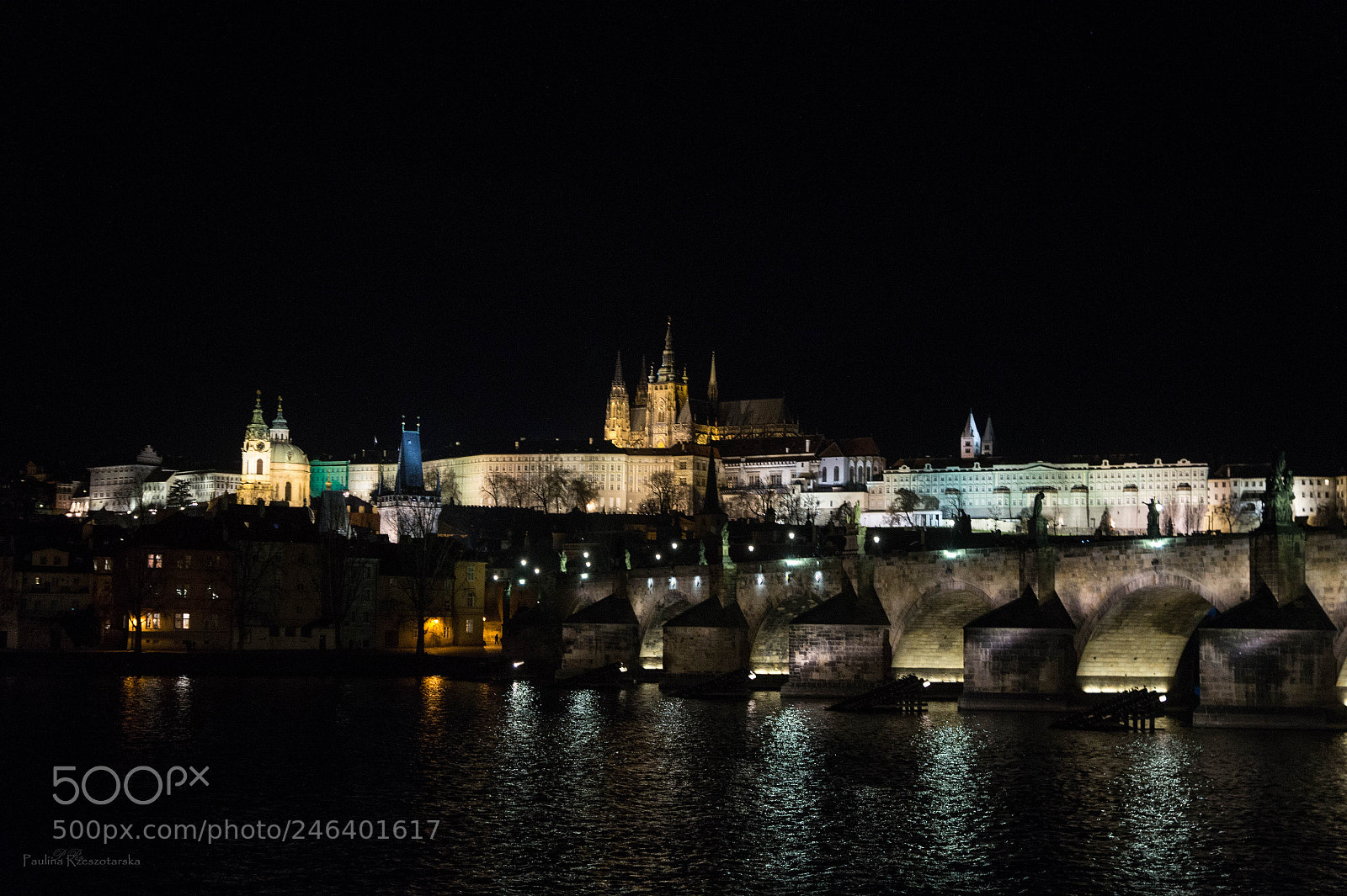 Sony SLT-A58 sample photo. Prague by night 2 photography