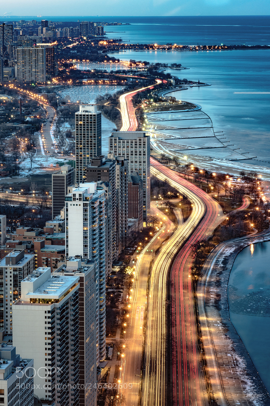 Nikon D850 sample photo. Blue hour photography