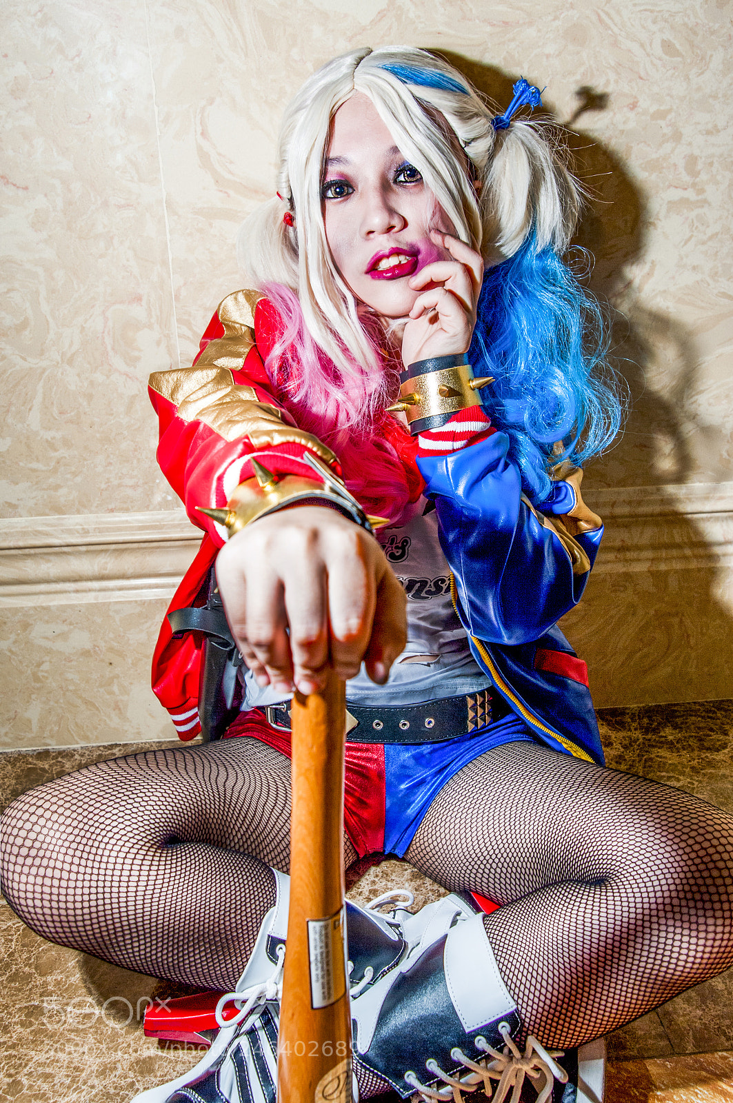 Pentax K20D sample photo. Harley quinn  photography