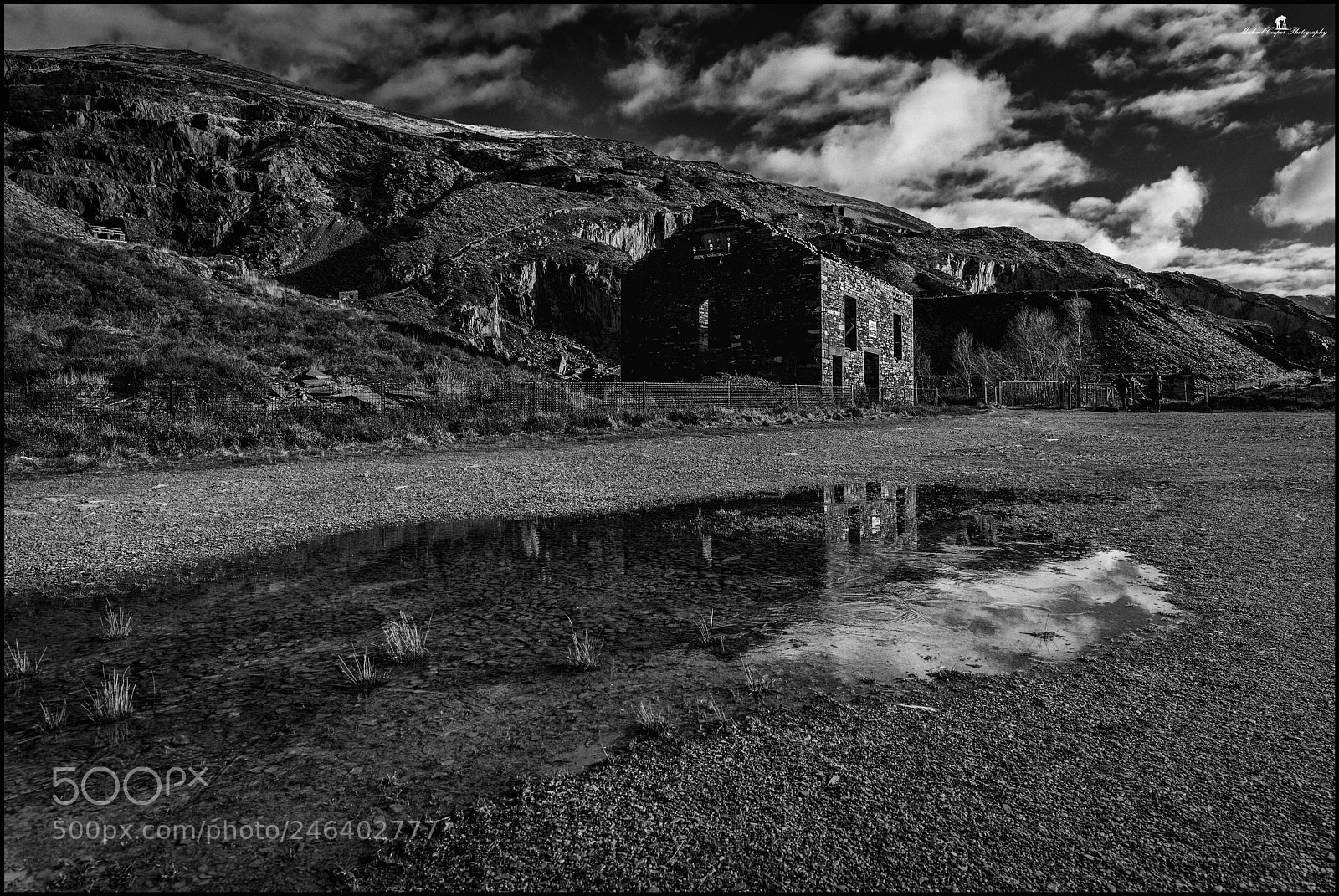 Nikon D810 sample photo. Dinorwig slate mine photography