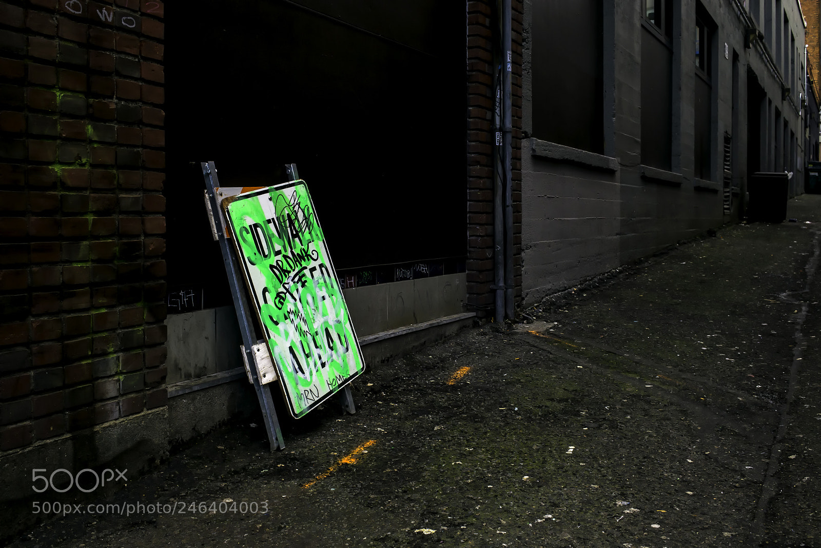 Leica M (Typ 240) sample photo. Alley sign photography