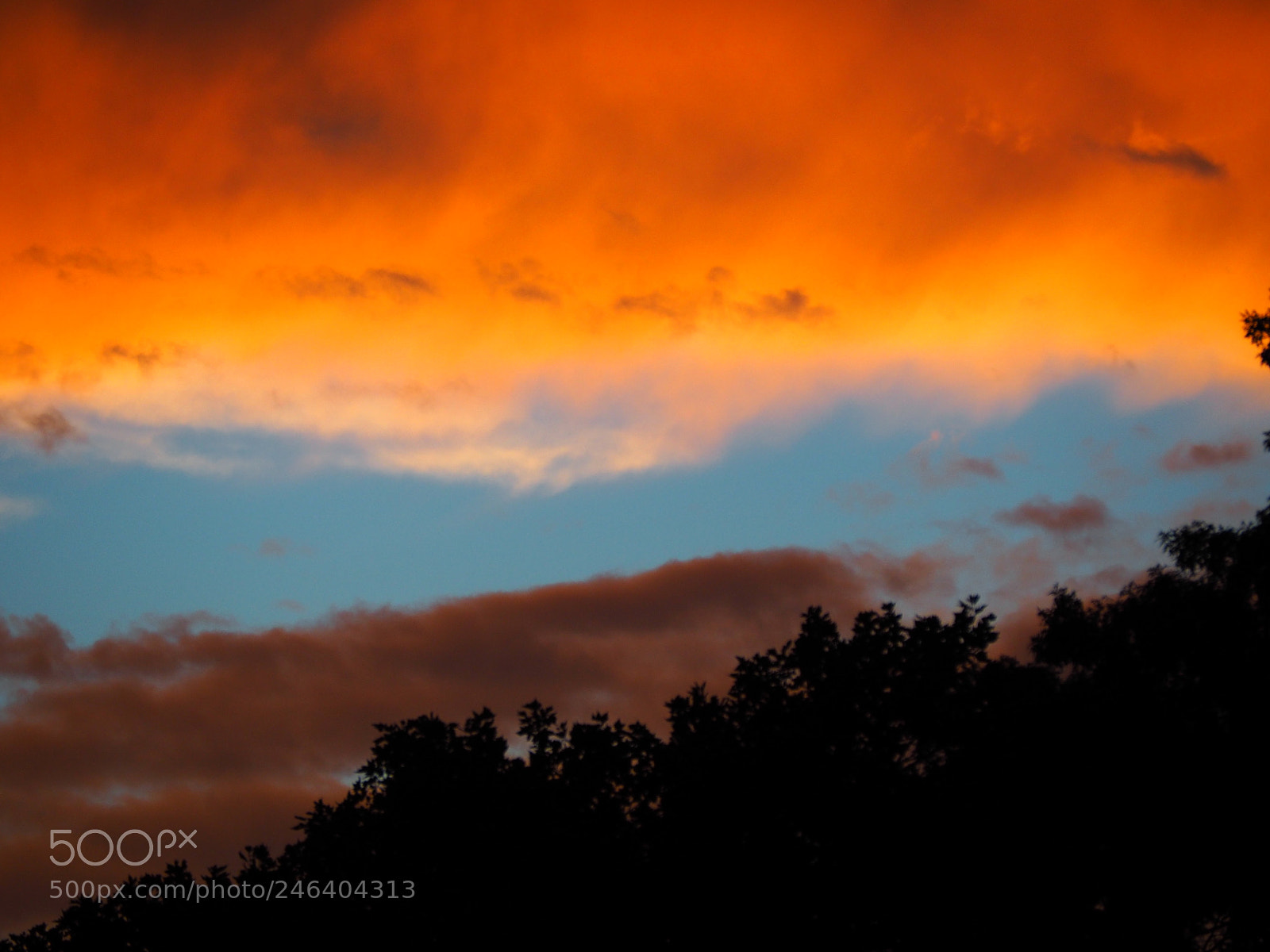 Olympus OM-D E-M10 II sample photo. Sunset from my bedroom photography