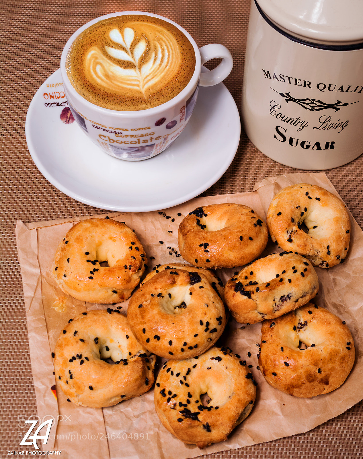 Nikon D5200 sample photo. Sweets & coffee photography