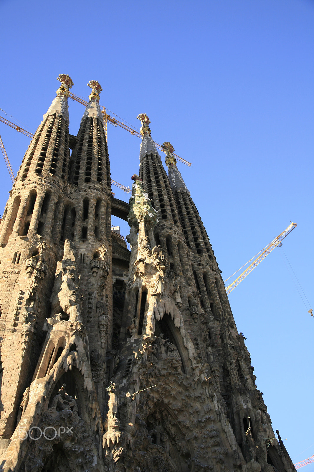 Canon EOS 5D + Canon EF 24-105mm F4L IS USM sample photo. Sagrada família photography