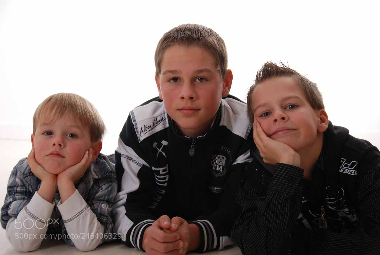 Nikon D80 sample photo. Portret photography