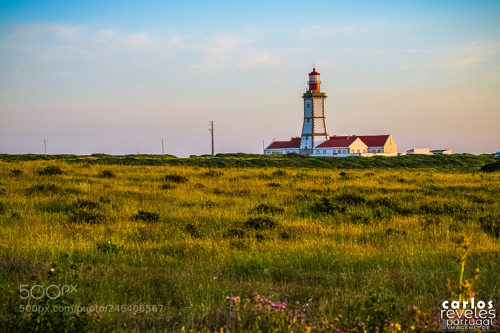 Nikon D5000 sample photo. Farol do cabo espichel photography