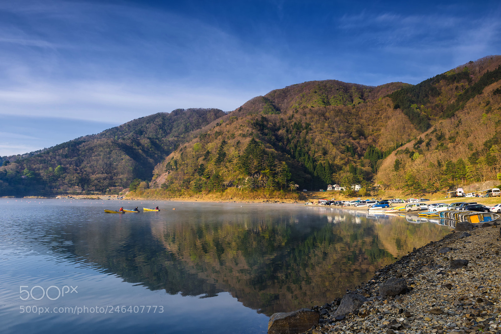 Nikon D810 sample photo. Landscape of shoji lake photography