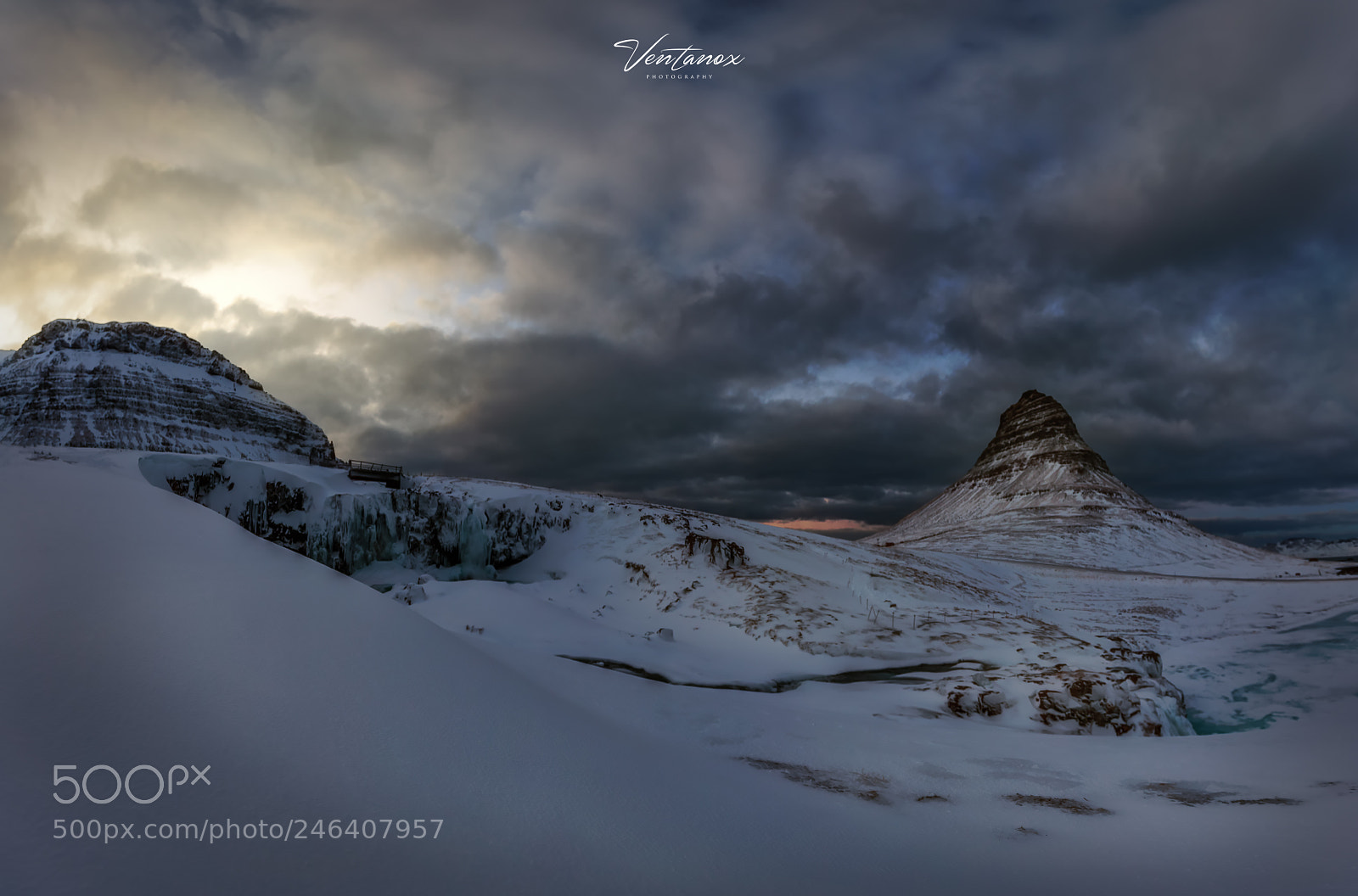Canon EOS 6D Mark II sample photo. Pano kirkjufell photography