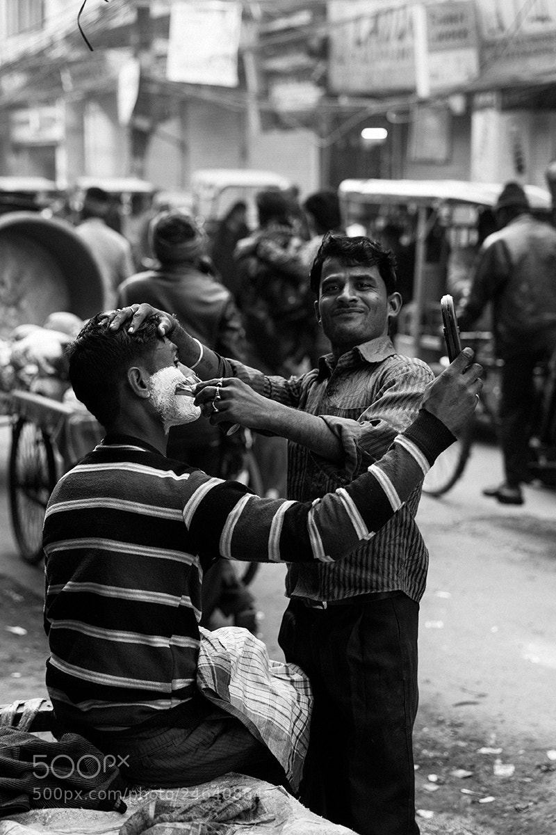 Canon EOS-1D X sample photo. Shaving time photography